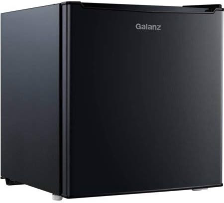 1.7 Cubic Foot Compact Dorm Refrigerator, Black