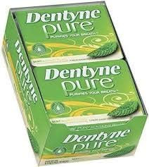 Dentyne Pure S/F Mint w/Melon Accents Gum - 9 ct