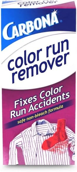 Carbona® Color Run Remover | Powerful Color Bleed Eliminator | Fixes Color Run Accidents | 2.6 Oz, 1 Pack…