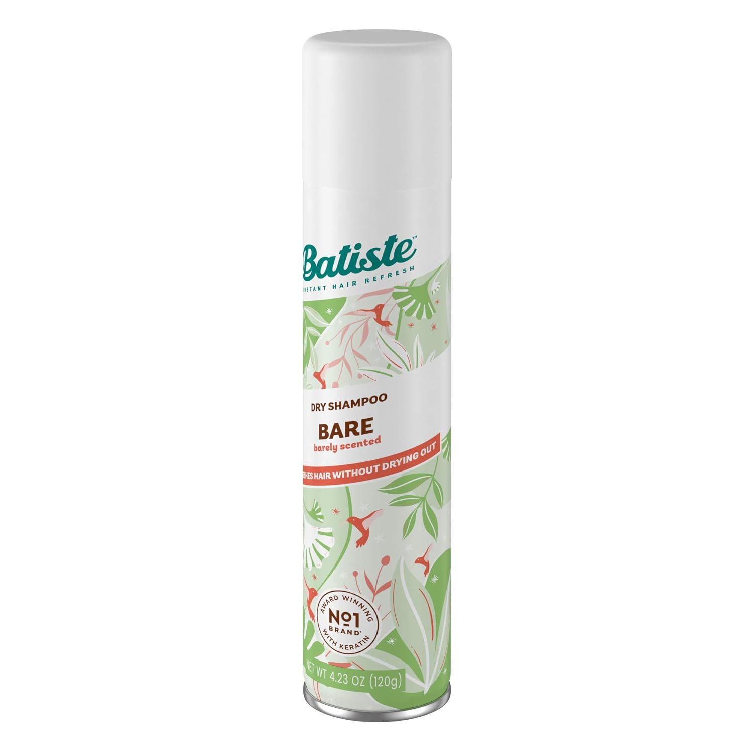 Batiste Dry Shampoo, Bare Fragrance, 4.23 OZ.- Packaging May Vary