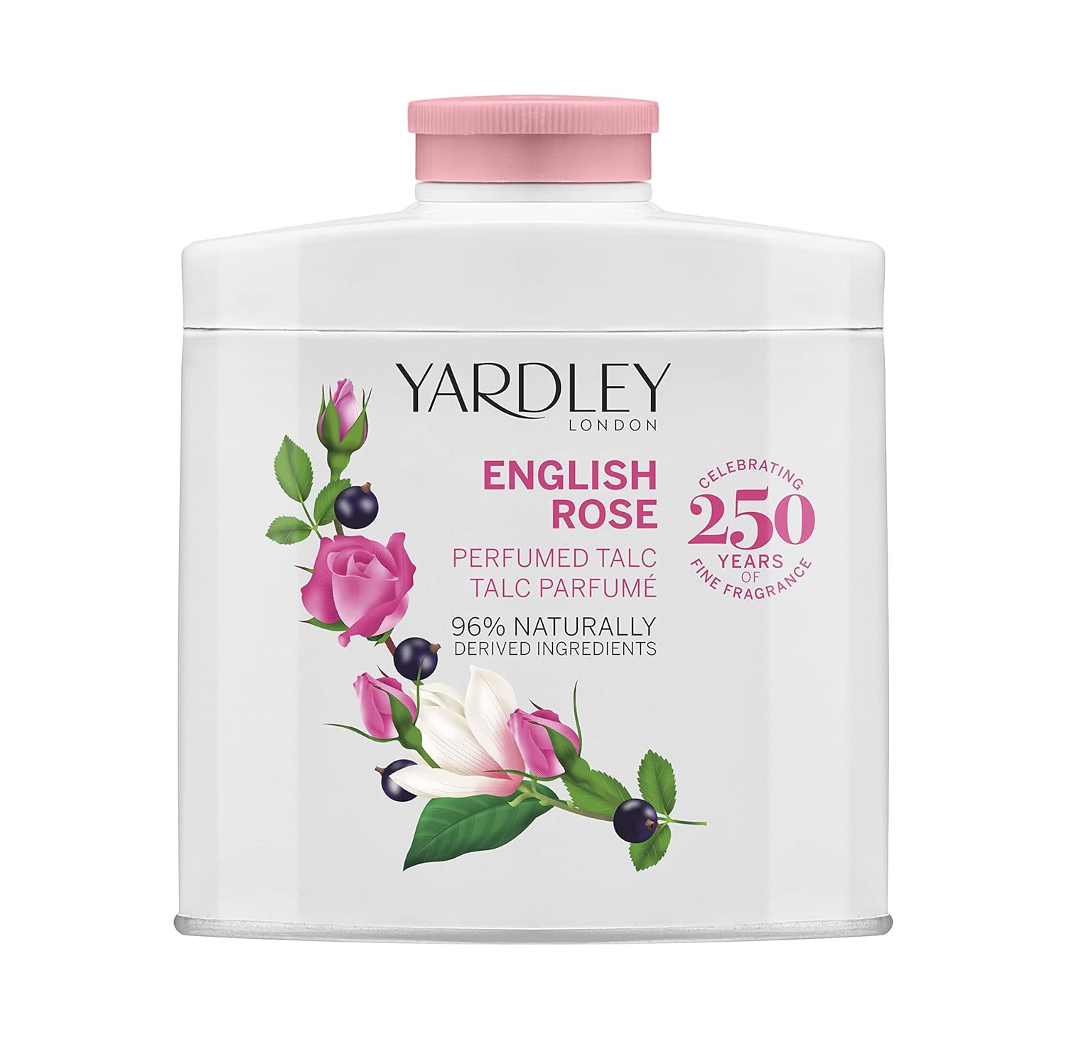 Yardley London English Rose Mini Talc 50g