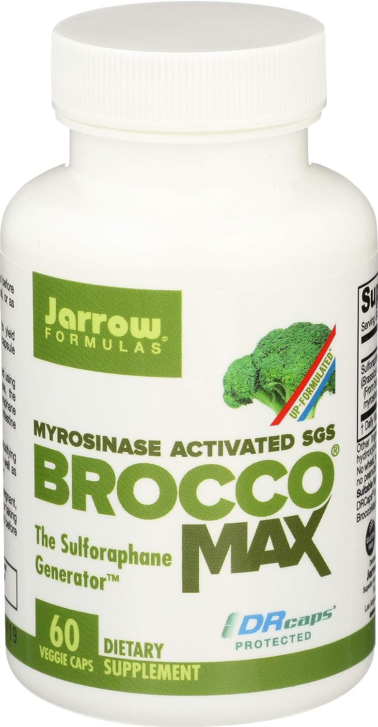 JARROW FORMULAS Brocco Max 500 MG, 60 CT