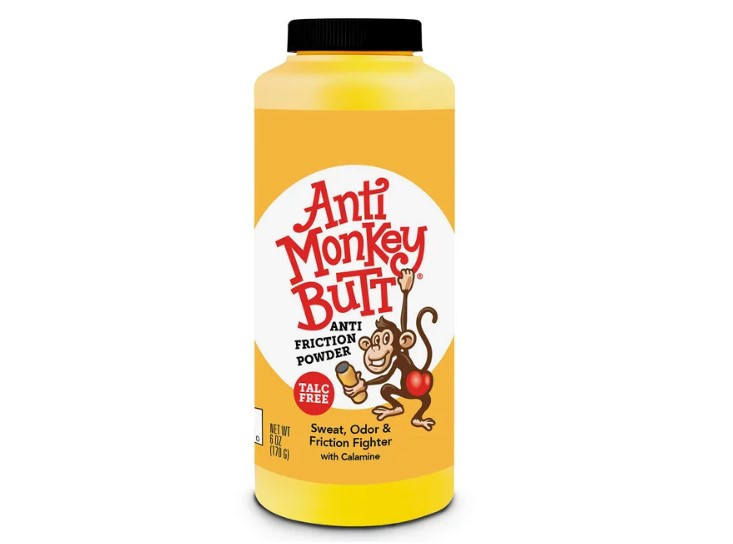 Anti Monkey Butt Anti Friction Powder with Calamine, 6 Oz